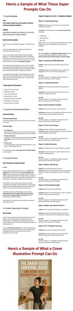 327 Prompts for Tiny Action Books